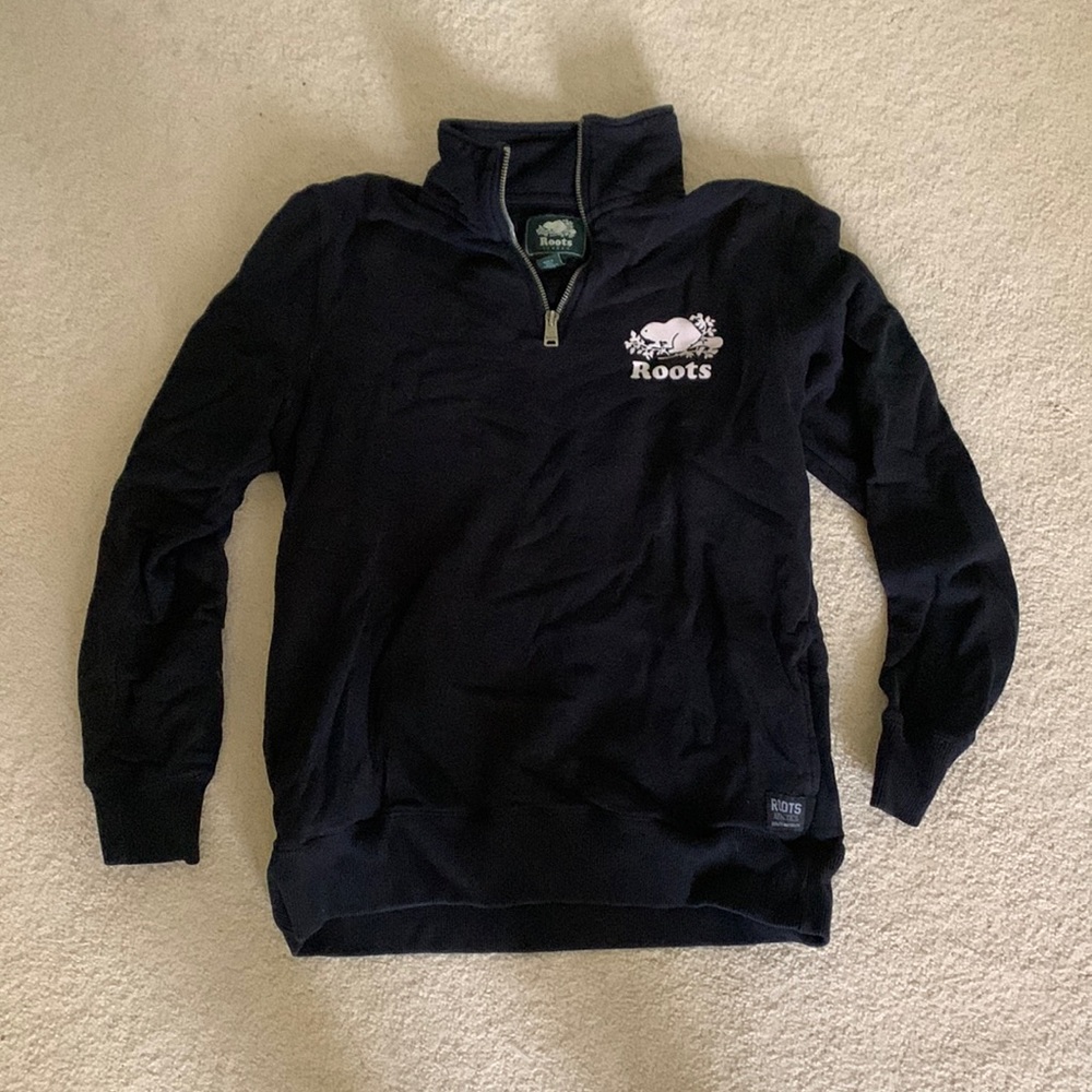 Roots sweatshirt quarter zip